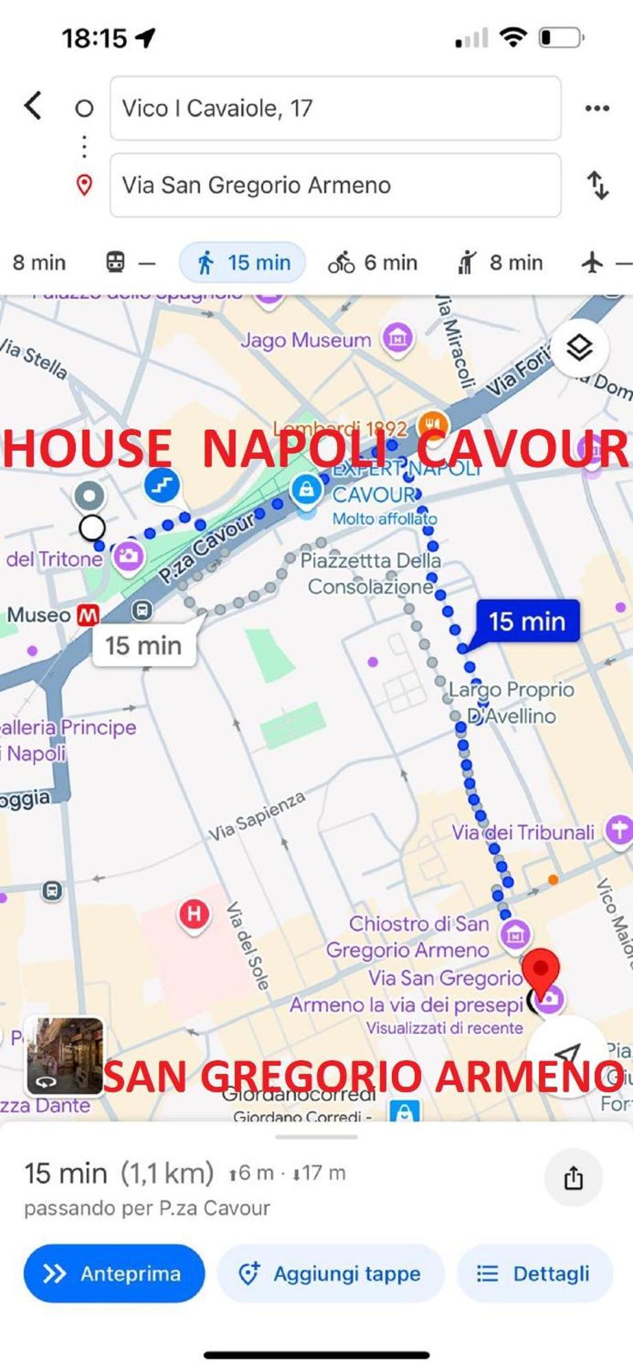 B&B House Napoli Cavour Exterior photo